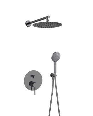 3 벽에 기능 샤워 펌프 총 금속 OEM 벽에 숨겨진