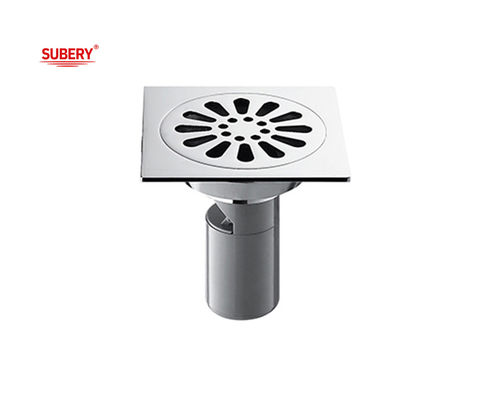 ODM OEM 욕실 바닥 폐기물 청동 현대 크롬 100 X 100mm