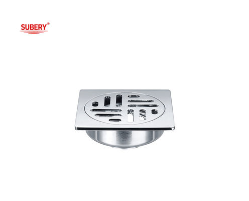 100 X 100mm 청동 샤워 바닥 함정 욕실 OEM 바닥 장착