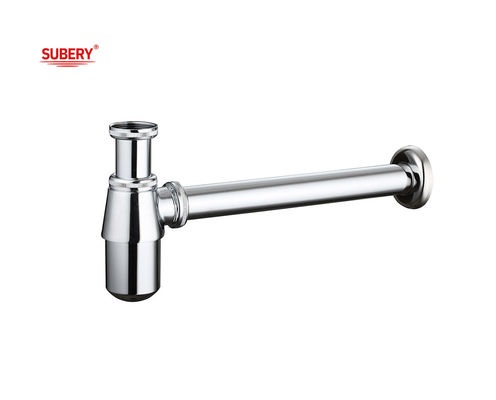 청동 병 함정 화장실 배 배수관 배수관 siphon 욕실 p-덫 파이프 세탁기 크롬 OEM