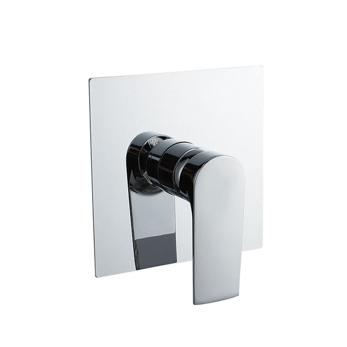 싱글 레버 숨겨진 벽 내 욕실 또는 샤워 믹서 욕실 Chome Brass Faucet OEM