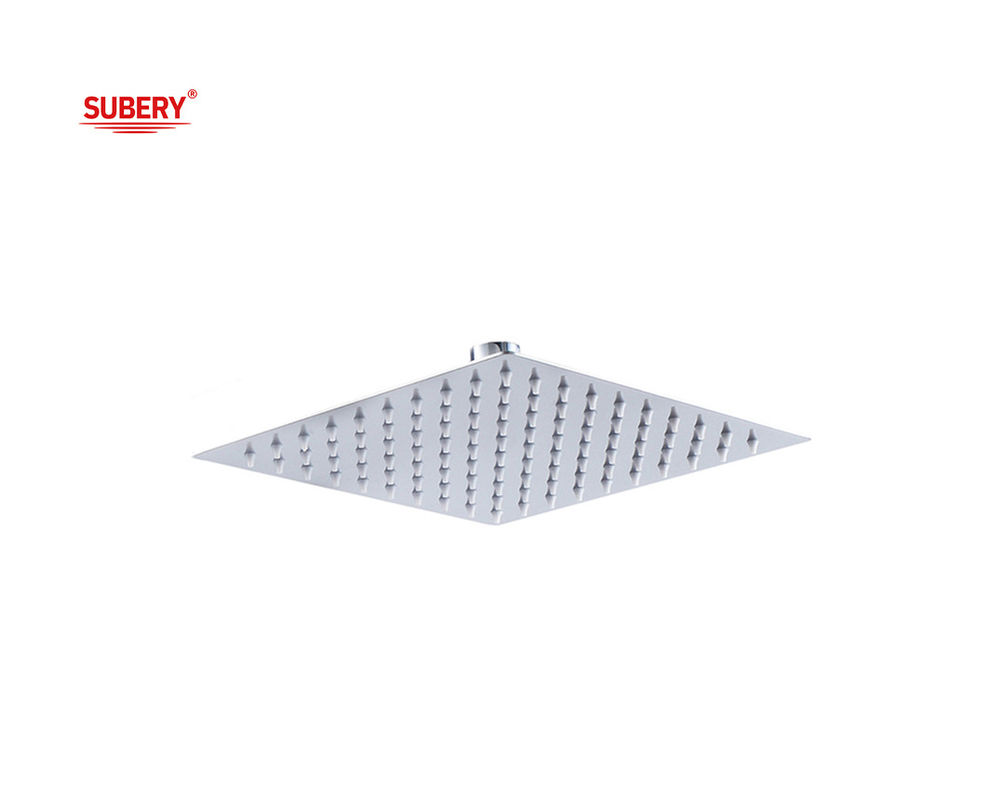 8&quot; 10&quot; 12 평방 비 샤워 헤드 OEM SUS304 스테인리스 스틸 크롬 욕실 기둥