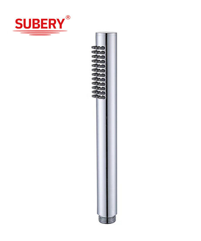청동 마이크 손 샤워 손 샤워 샤워 기둥 욕실 실리콘 노즐 쉽게 청소 OEM 라운드
